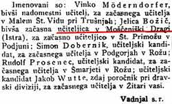 slovenska moščeniška draga, uradni list 1919, odlok slovenska vlada