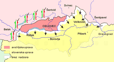 koroška, cona A, odprava nadzora na meji