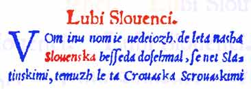 Lubi Slovenci, Primož Trubar