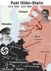 Hitler - Stalin, delitev med bratoma po satanu